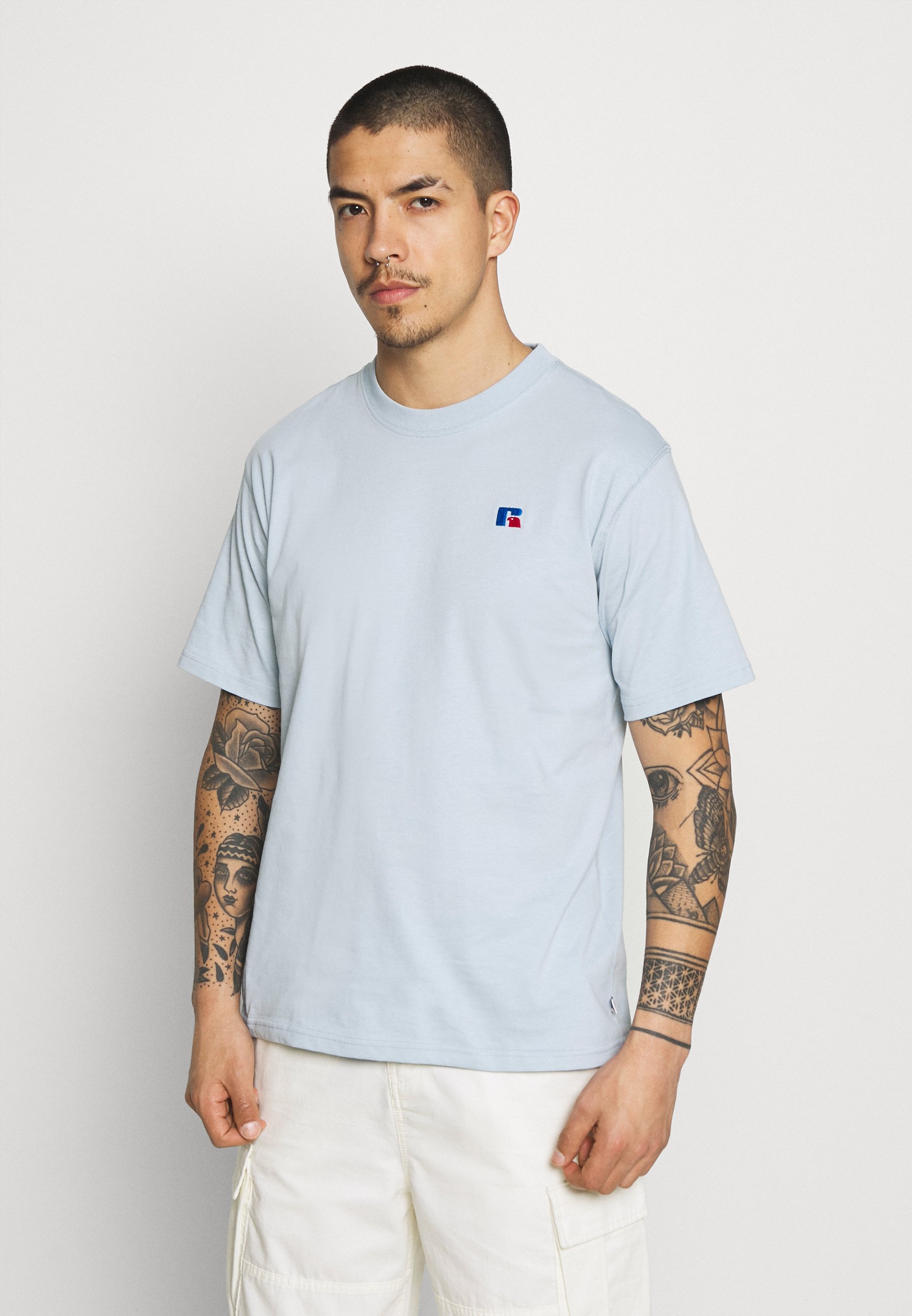BASELINERS - Basic T-shirt - blue fog 