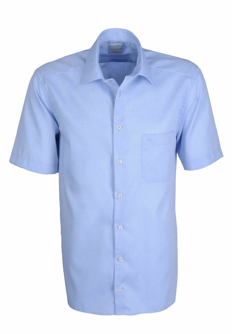 Jupiter BÜGELFREI - Hemd - blau