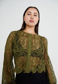 ONLY ONLELLA SHIRT - Blúz - winter moss