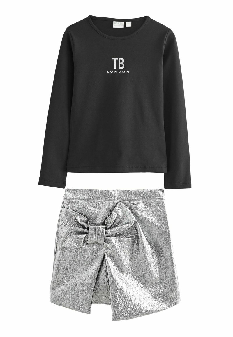 Baker by Ted Baker SET BOW - REGULAR FIT - Minisukně - silver