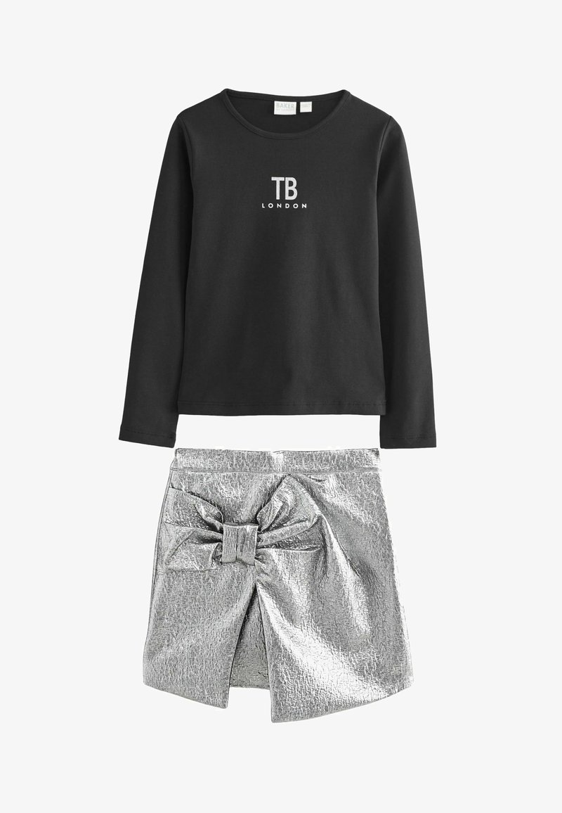 Baker by Ted Baker SET BOW - REGULAR FIT - Minisukně - silver