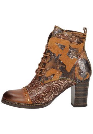 Cowboy-/Bikerlaarsjes - camel
