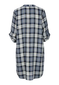 Unausgewählt, blue checked