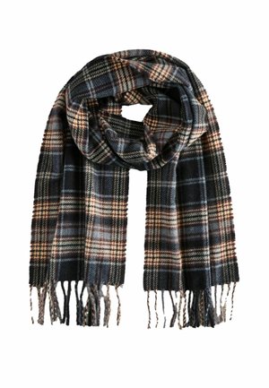 CHECK  - Scarf - neutral brown