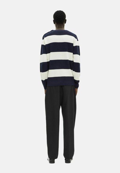 The Kooples Pullover - ecru navy