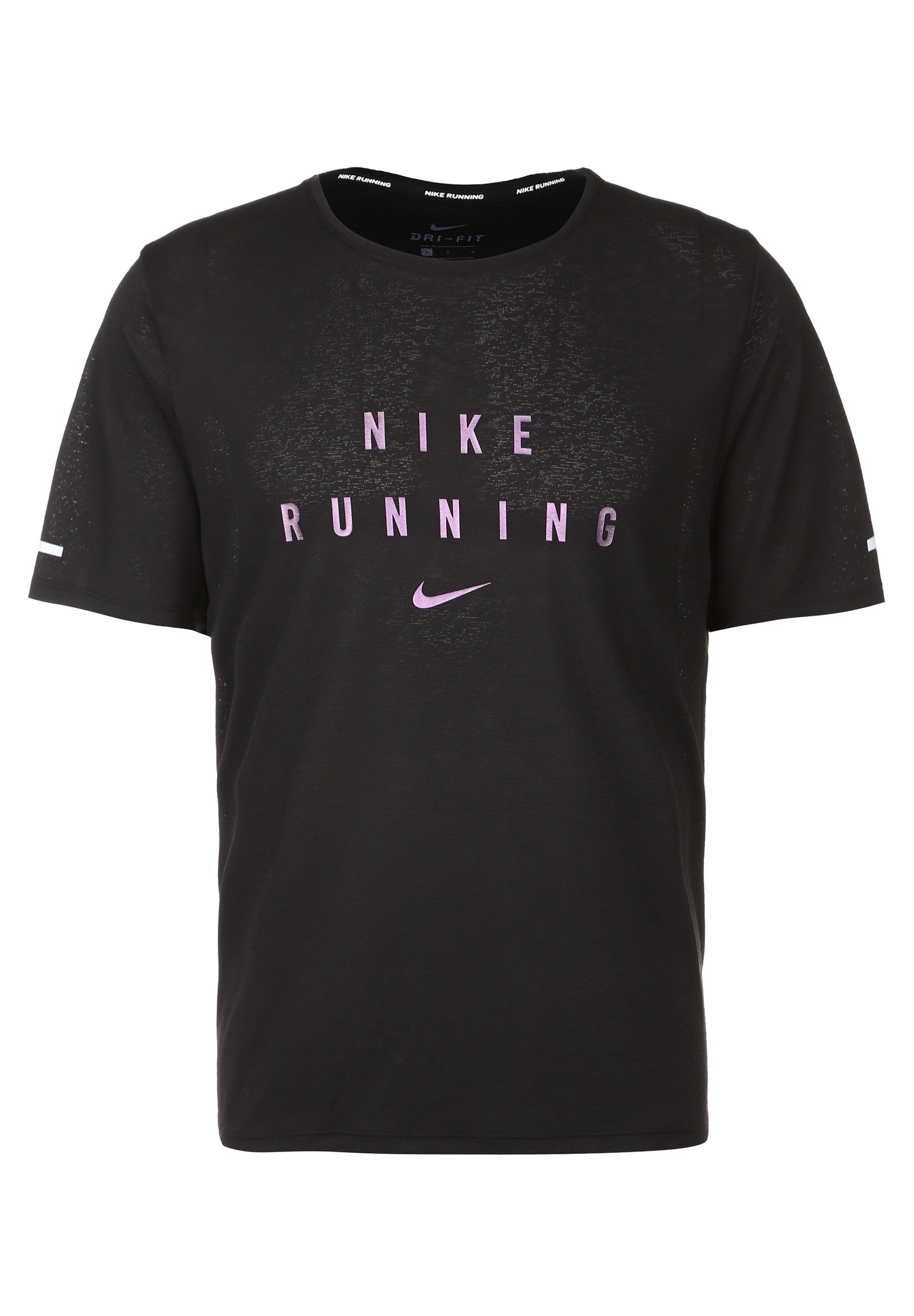 Nike Performance Sportshirt - black / reflective silver/Zwart - Zalando.nl