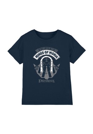Cotton Soul, LORD OF THE RINGS MINES OF MORIA UNISEX - Print T-shirt - dark blue