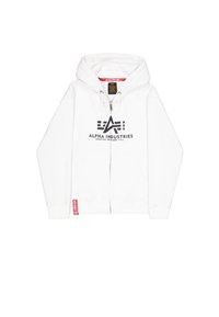 BASIC ZIP - Jaka ar rāvējslēdzēju - white