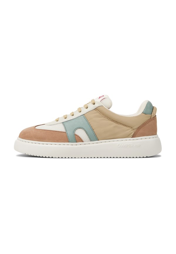 Sneaker low - weiß beige