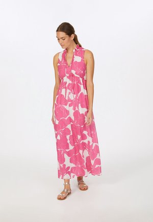 Maxi dress - pink varied