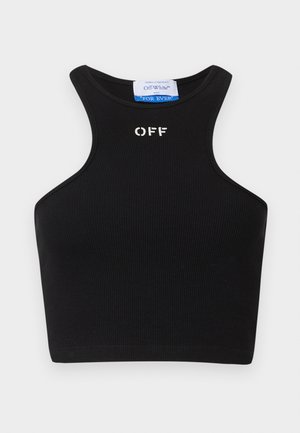 STAMP ROWING - Top - black/white