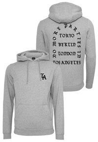 Mister Tee LA - Felpa con cappuccio - heather grey