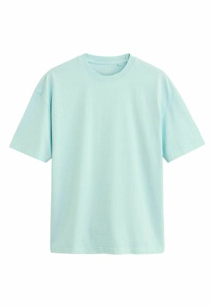 Next HEAVYWEIGHT - Jednoduché tričko - aqua blue garment dye