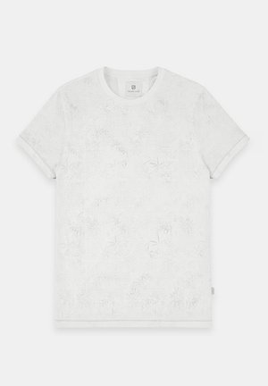 Gabbiano, T-SHIRT ROUND NECK PRINT - T-shirt imprimé - ecru