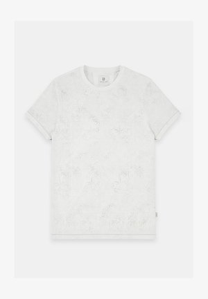 Gabbiano, T-SHIRT ROUND NECK PRINT - T-shirt imprimé - ecru