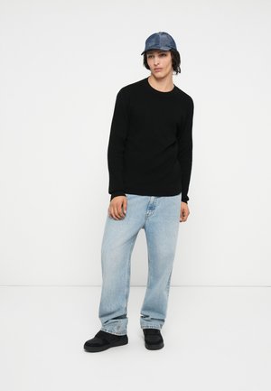 JPRBLUBARKLEY CREW NECK 2 PACK - Džemperis - black/simply taupe