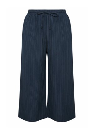 Yours Clothing, WOMEN'S CROPPED TROUSERS - Bukser - navy