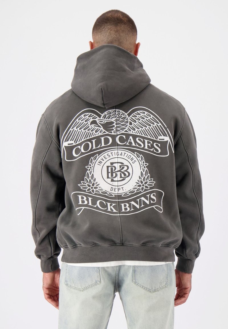 Black Bananas COLD CASES WASHED - Hoodie - grey