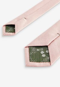 Next SET - Krawatte - mottled pink