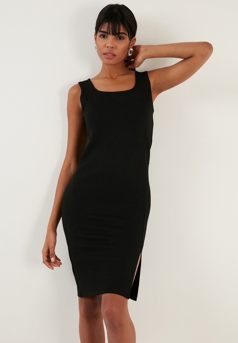 LELA SLIM FIT - Koktejlové šaty / šaty na párty - black