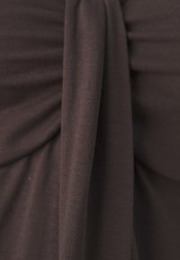 Gina Tricot TIE FRONT LONG SLEEVE - Top - bracken