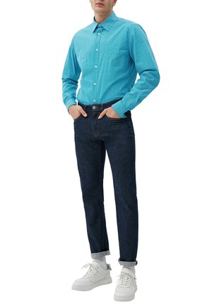 s.Oliver, Chemise - türkisblau