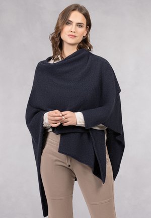 Cape En Cachemire Mélangé Dalle Piane - Taille Unique - Fabriqué En Italie - 100% Made In Italy