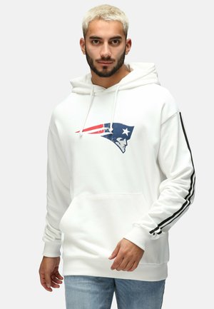 NFL NEW ENGLAND PATRIOTS ECRU - Kapuzenpullover - white