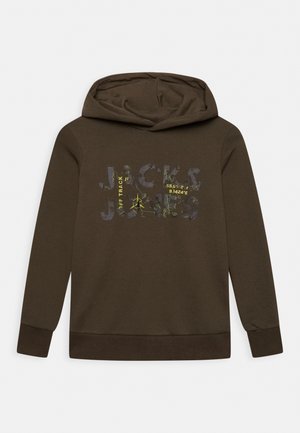 LOGO - Sweat à capuche - forest night