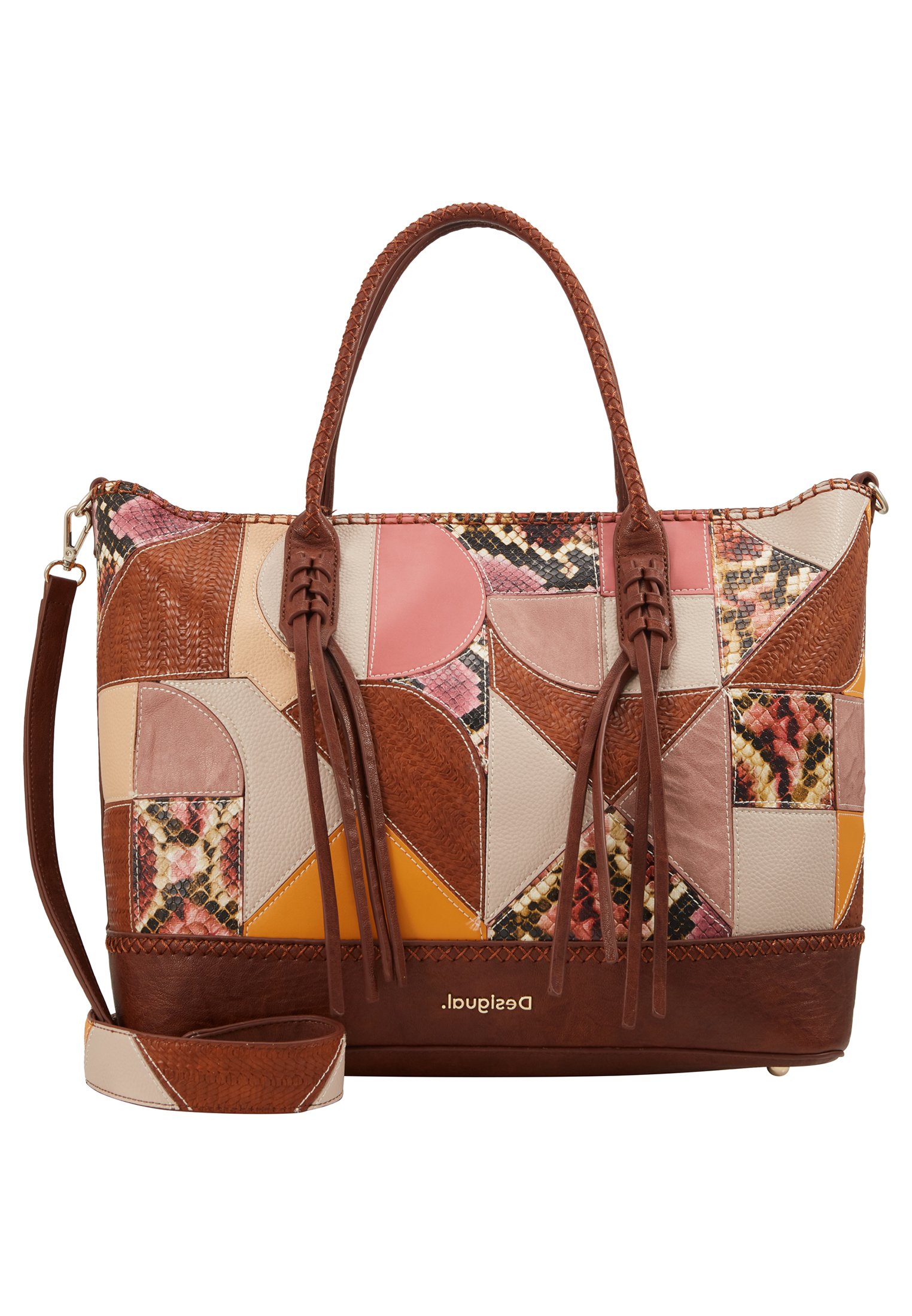 Desigual BOLSAYAX HOLBOX Shoppingveske camel Zalando.no Desigual BOLSNOVA PRIME ROTTERDAM Håndveske camel