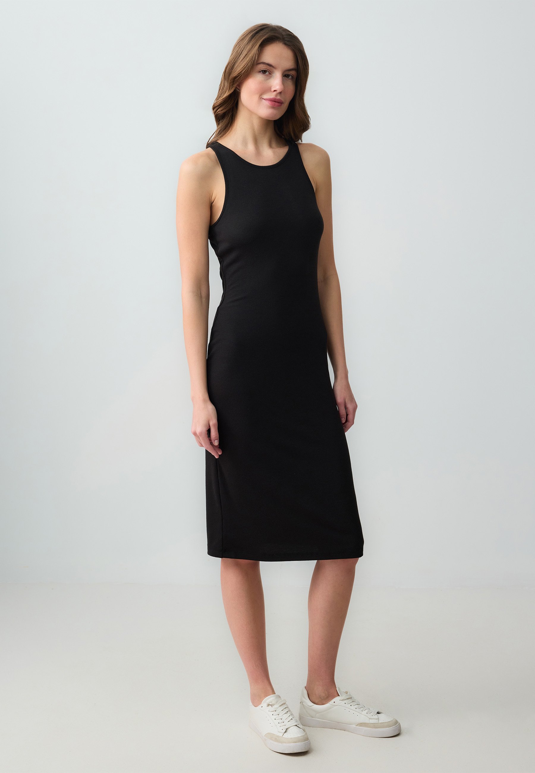 Jimmy Key ROUND NECK SLEEVELESS Jumper dress black Zalando