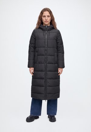 Noisy May, NMROSY X LONG PUFFER COAT - Зимно палто - black