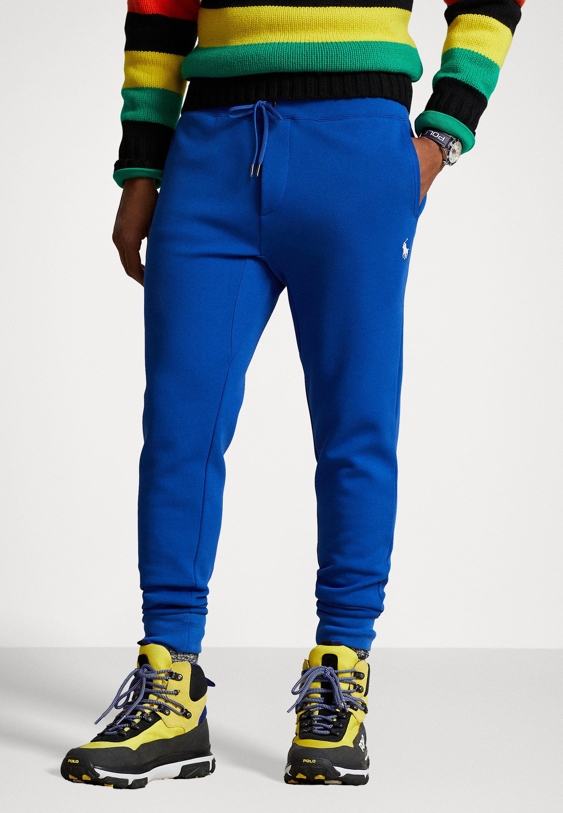 blue polo joggers