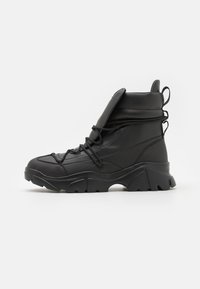 EA7 Emporio Armani FLAKES UNISEX Ankle boots full black/black