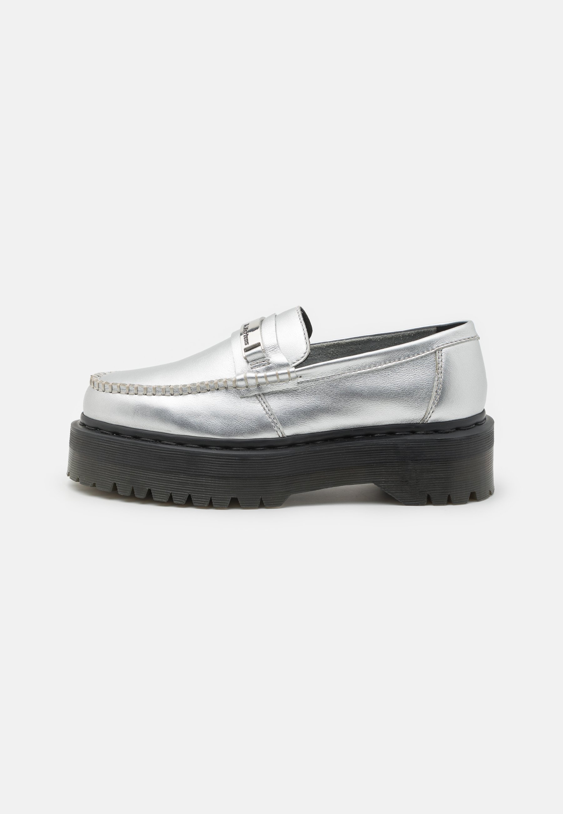 Dr. Martens PENTON II QUAD UNISEX - Slip-ons - silver milled  display picture 1
