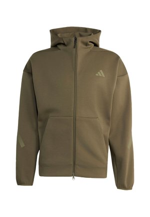 adidas Sportswear, ADIDAS Z.N.E. FULL ZIP - Sweat zippé - olive strata