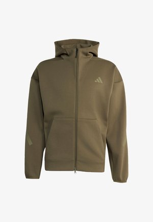 adidas Sportswear, ADIDAS Z.N.E. FULL ZIP - Sweat zippé - olive strata