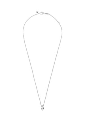 DOUBLE HEART SPARKLING COLLIER  - Collier - silver coloured