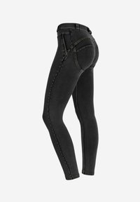 Freddy PUSH-UP - Jeans Skinny Fit - jeans nero cuciture in tono