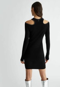 LIU JO WITH STUDS - Egyenes szabású ruha - black