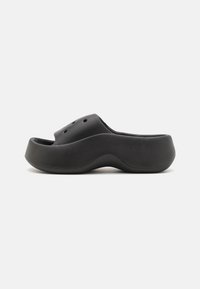 BIAHOLLY SLIPPER - Rantasandaalit - black