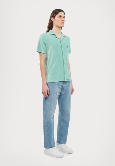 Polo Ralph Lauren TERRY CAMP SHIRT - Chemise - celadon