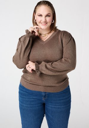 NOT TRANSLATED - Pullover - dark taupe