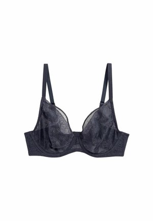 Next DD+ NON PAD PLUNGE - Trīsstūrveida krūšturis - navy blue