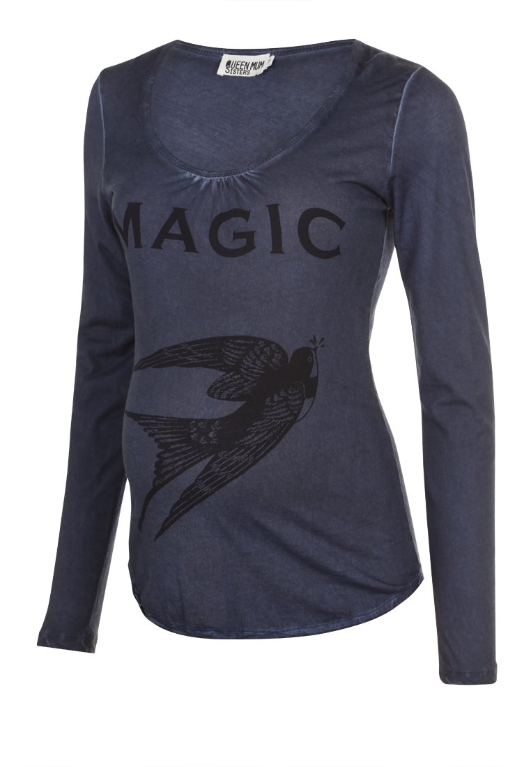 Queen Mum Longsleeve donkerblauw
