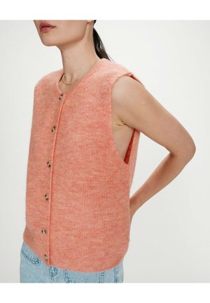 SANS MANCHES VOLLANDO - Veste sans manches - corail