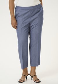 Kaffe Curve - SAKIRA CROPPED - Trousers - vintage indigo Thumbnail Image 1