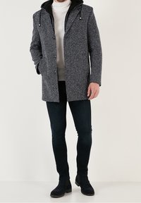 Buratti Cappotto corto - mottled blue