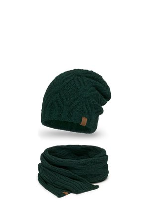 SET - Sjal / Tørklæder - dark green
