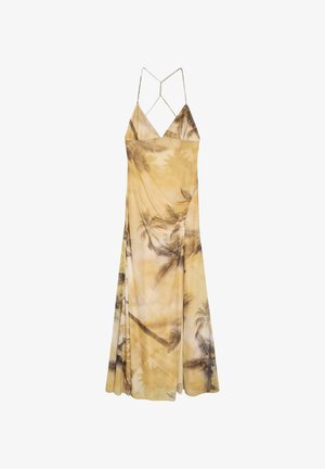 Bershka, DRESS - Denné šaty - yellow